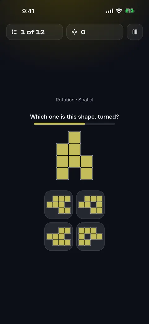A game: one skill, one technique